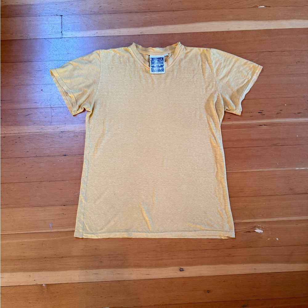 Jungmaven Yellow Short Sleeve Tee